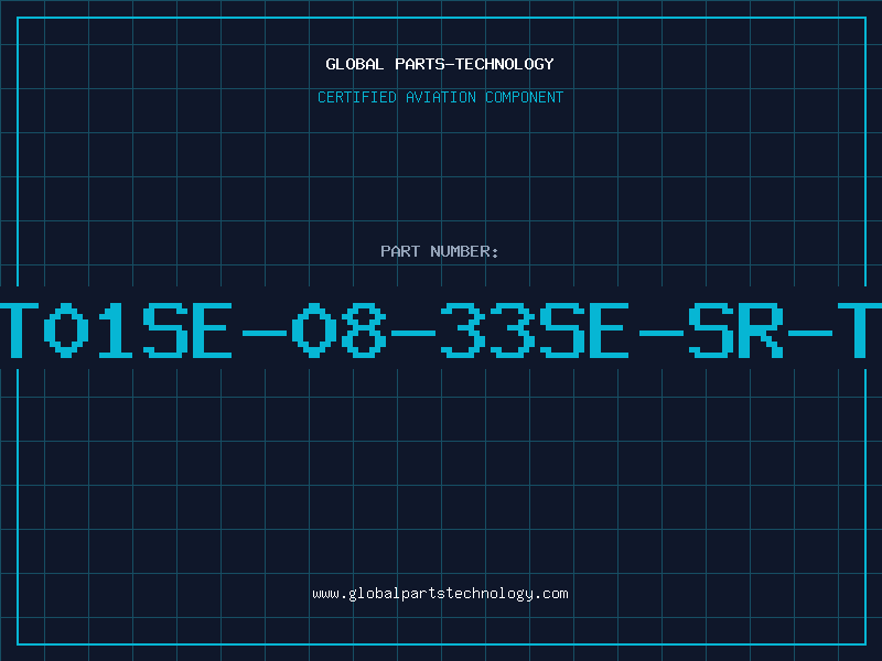 Aviation Part PT01SE-08-33SE-SR-T2