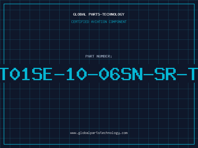 Aviation Part PT01SE-10-06SN-SR-T2