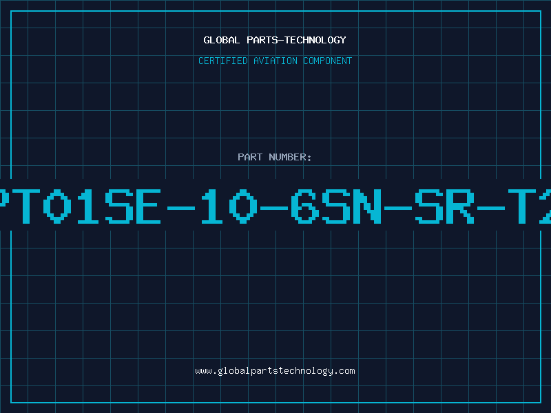 Aviation Part PT01SE-10-6SN-SR-T2