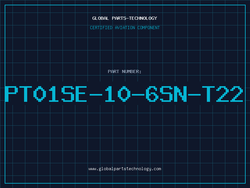 Aviation Part PT01SE-10-6SN-T22