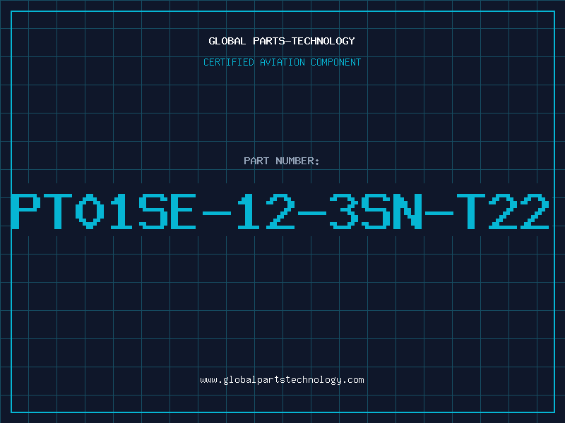 Aviation Part PT01SE-12-3SN-T22