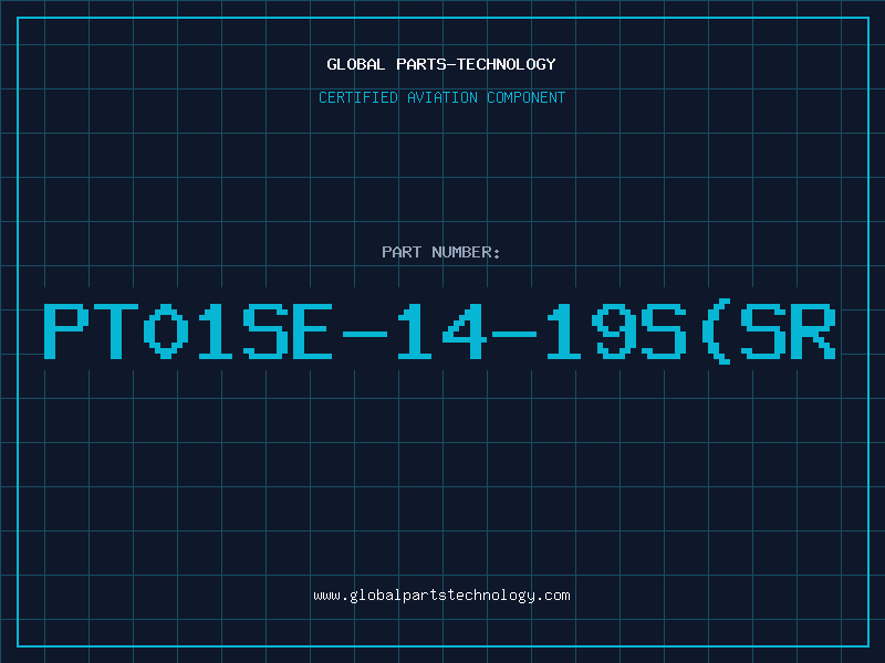 Aviation Part PT01SE-14-19S(SR