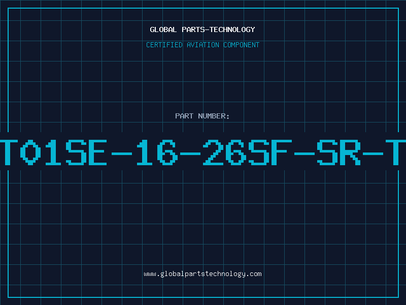 Aviation Part PT01SE-16-26SF-SR-T2