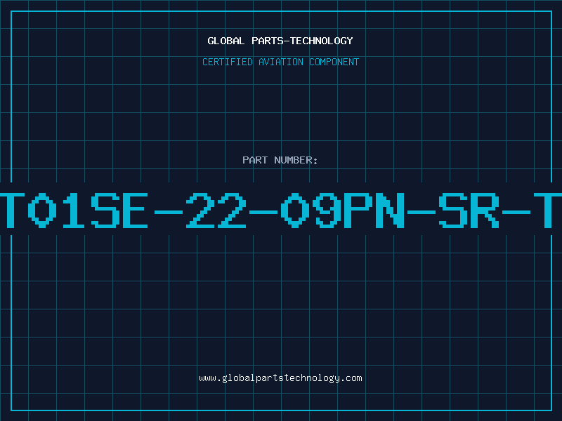 Aviation Part PT01SE-22-09PN-SR-T2