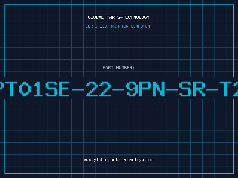 Aviation Part PT01SE-22-9PN-SR-T2