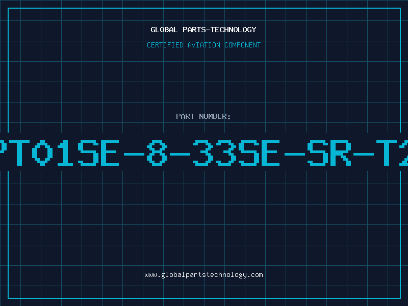Aviation Part PT01SE-8-33SE-SR-T2