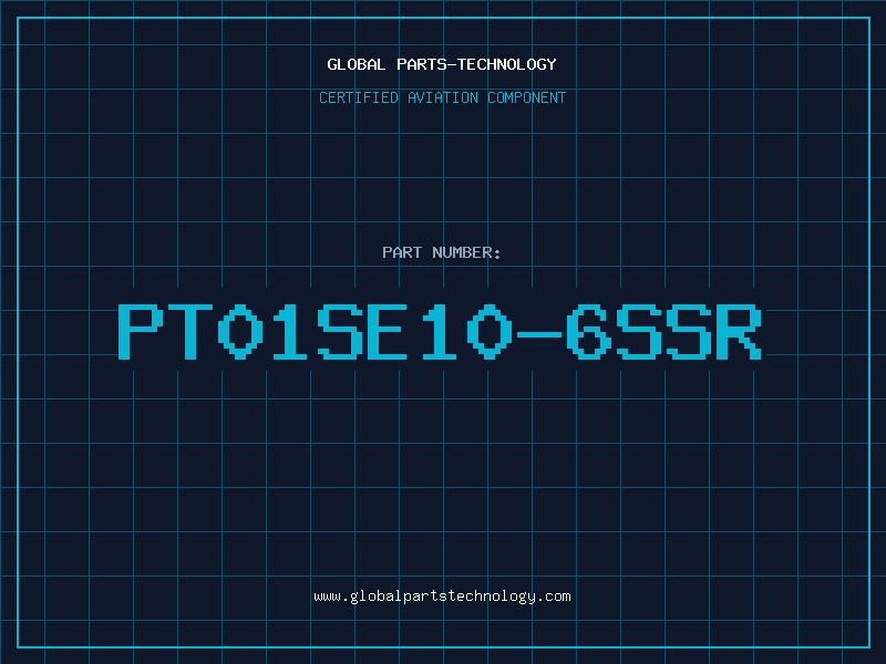 Aviation Part PT01SE10-6SSR