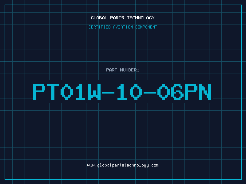 Aviation Part PT01W-10-06PN