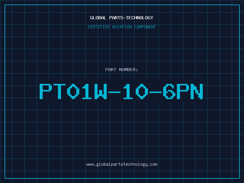 Aviation Part PT01W-10-6PN