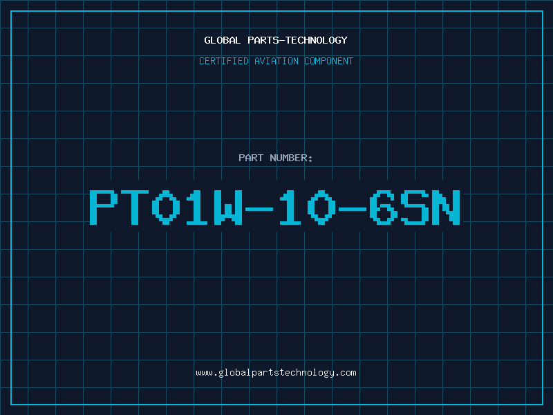 Aviation Part PT01W-10-6SN
