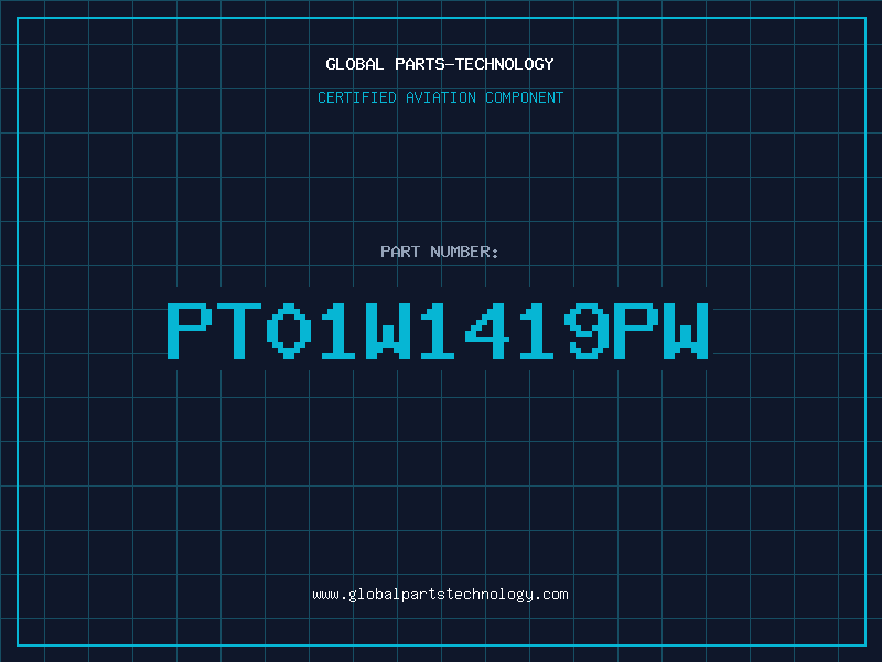 Aviation Part PT01W1419PW