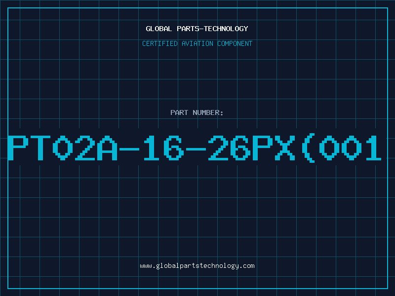 Aviation Part PT02A-16-26PX(001