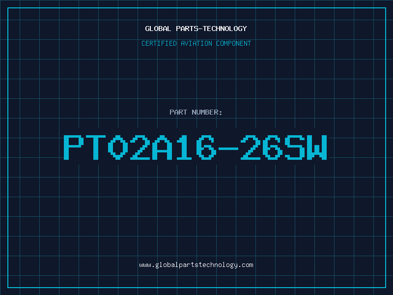 Aviation Part PT02A16-26SW