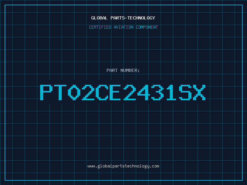 Aviation Part PT02CE2431SX
