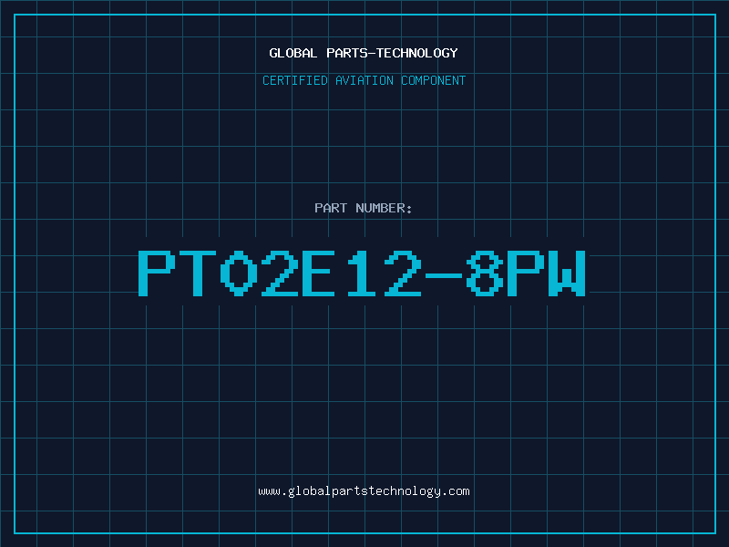 Aviation Part PT02E12-8PW