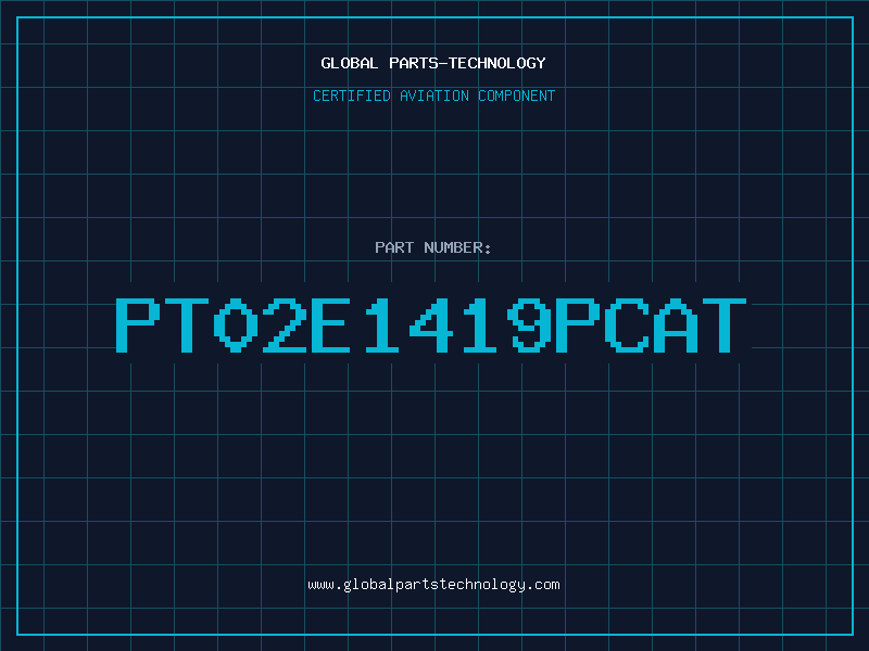 Aviation Part PT02E1419PCAT