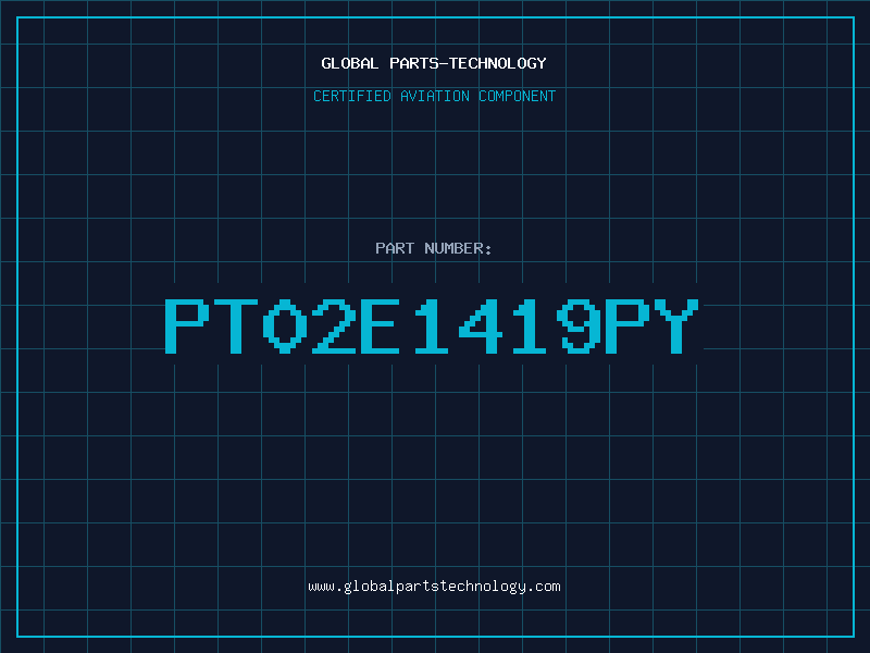 Aviation Part PT02E1419PY