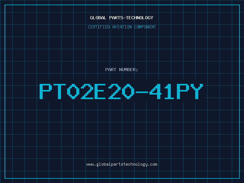 Aviation Part PT02E20-41PY