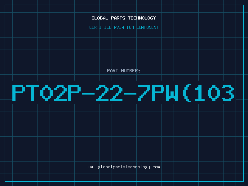 Aviation Part PT02P-22-7PW(103