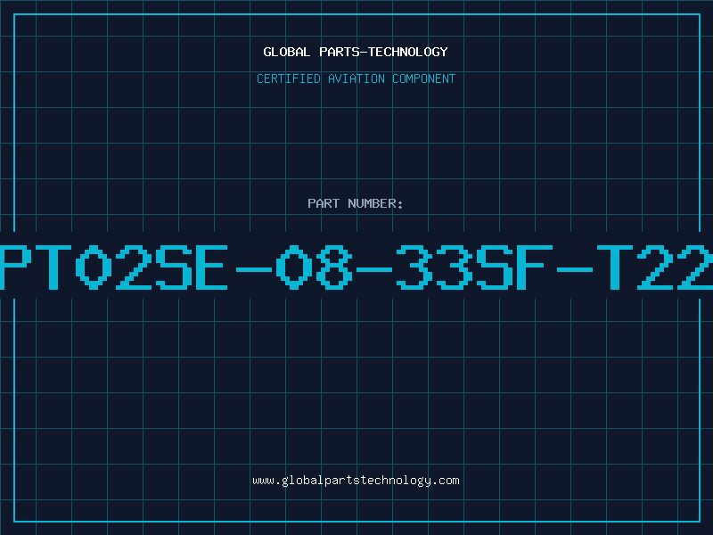 Aviation Part PT02SE-08-33SF-T22