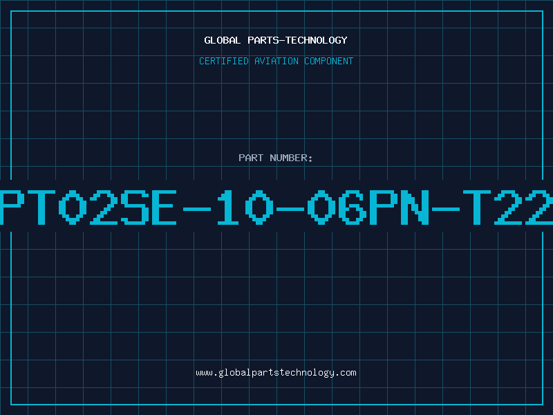 Aviation Part PT02SE-10-06PN-T22