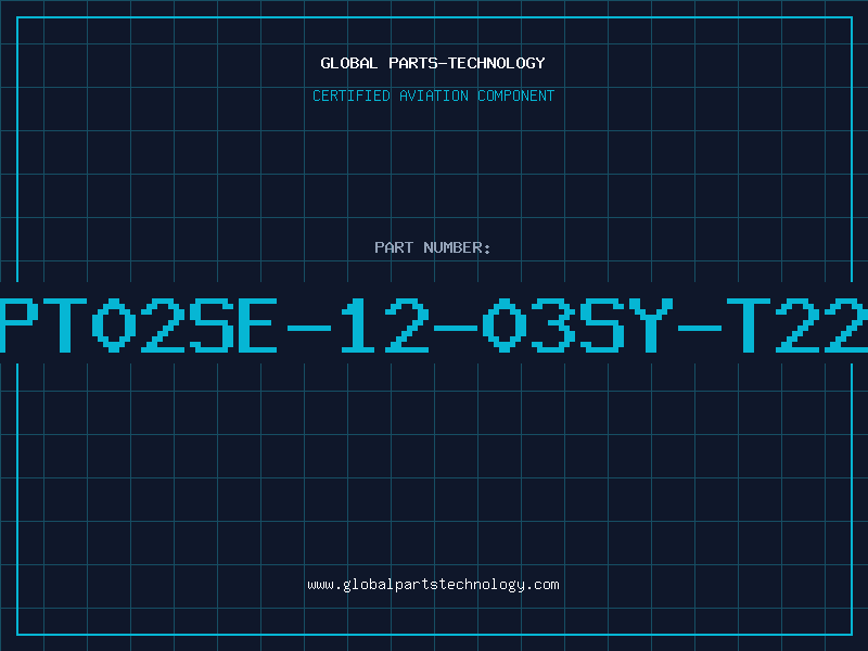 Aviation Part PT02SE-12-03SY-T22