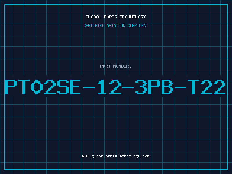 Aviation Part PT02SE-12-3PB-T22