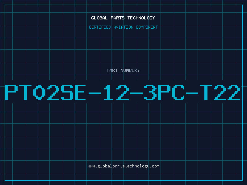 Aviation Part PT02SE-12-3PC-T22