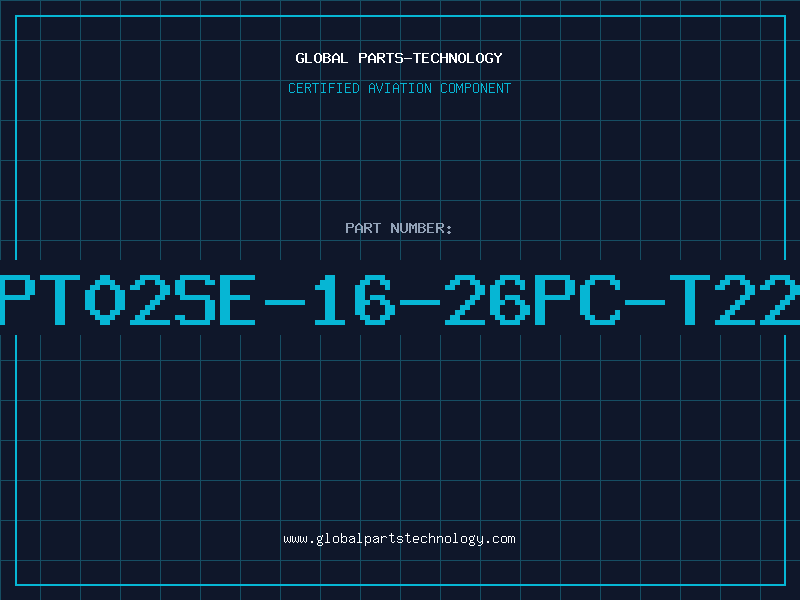 Aviation Part PT02SE-16-26PC-T22