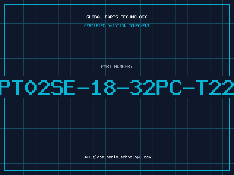 Aviation Part PT02SE-18-32PC-T22