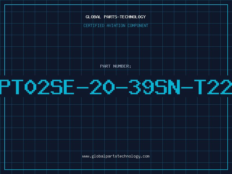 Aviation Part PT02SE-20-39SN-T22
