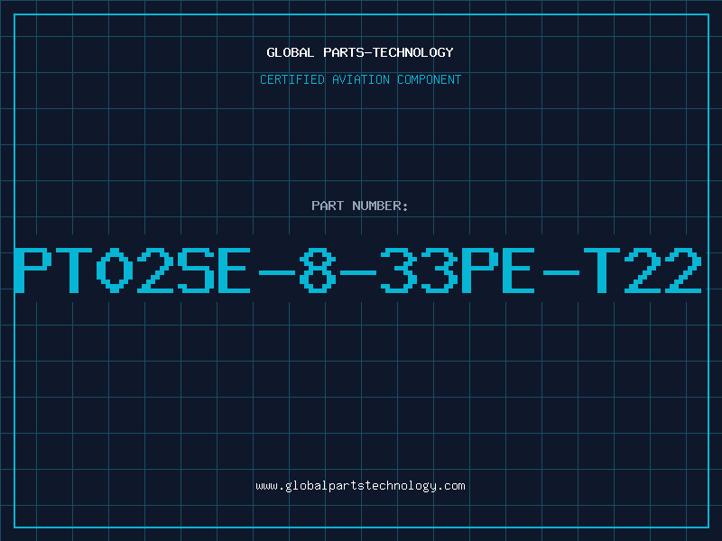 Aviation Part PT02SE-8-33PE-T22
