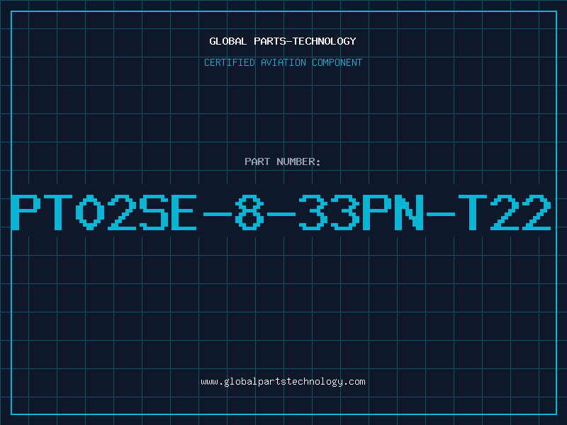 Aviation Part PT02SE-8-33PN-T22