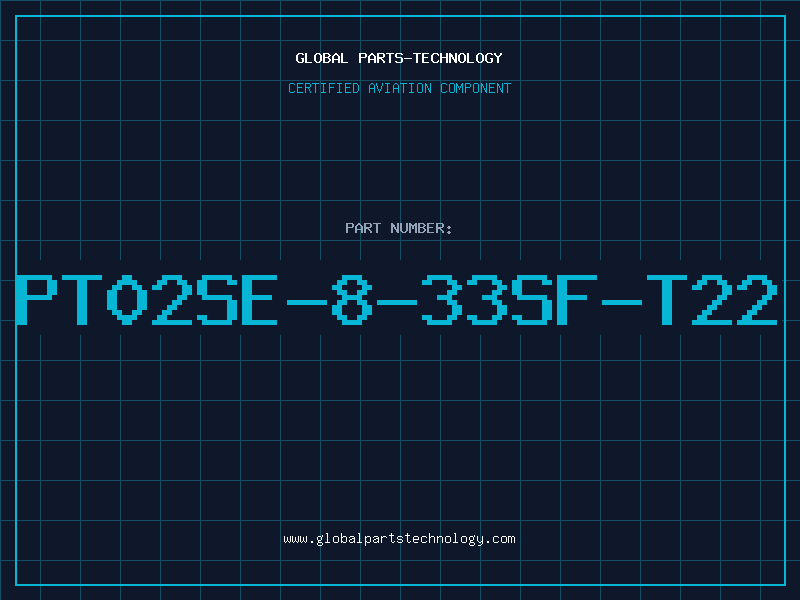 Aviation Part PT02SE-8-33SF-T22