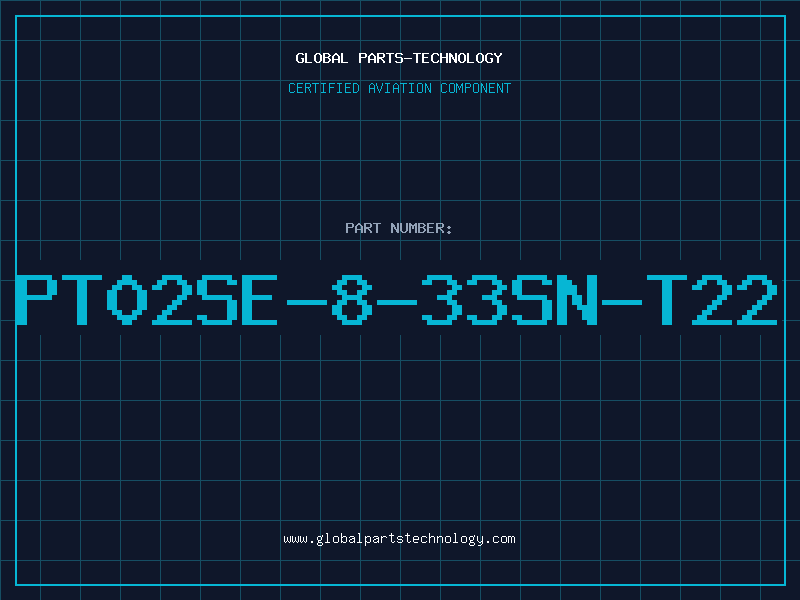 Aviation Part PT02SE-8-33SN-T22