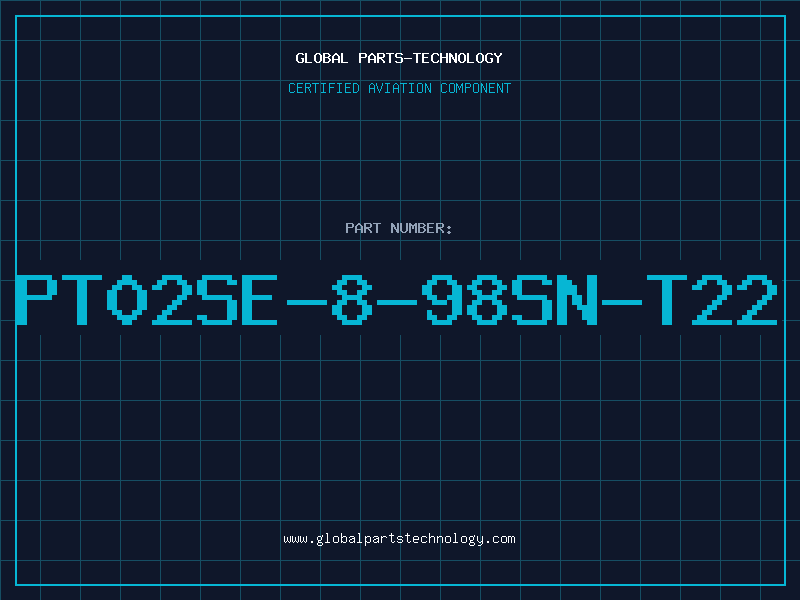 Aviation Part PT02SE-8-98SN-T22