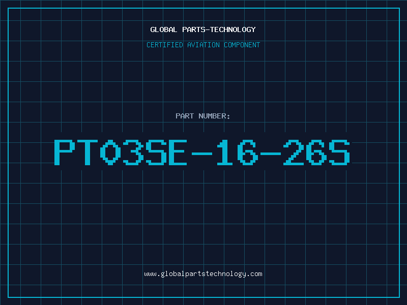 Aviation Part PT03SE-16-26S