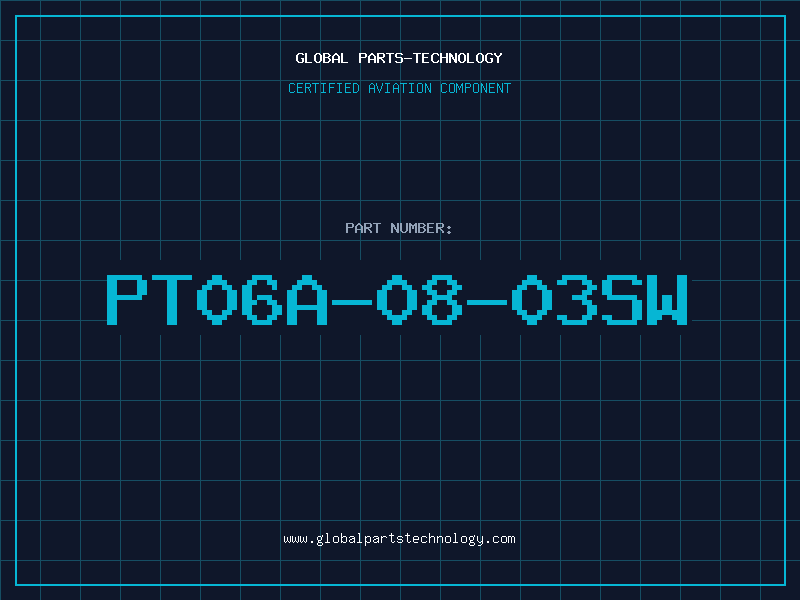 Aviation Part PT06A-08-03SW