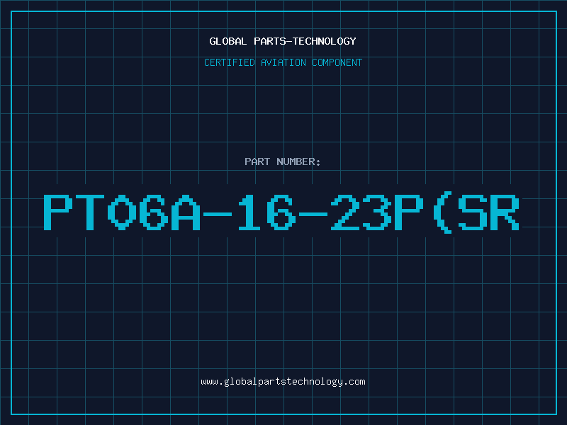 Aviation Part PT06A-16-23P(SR
