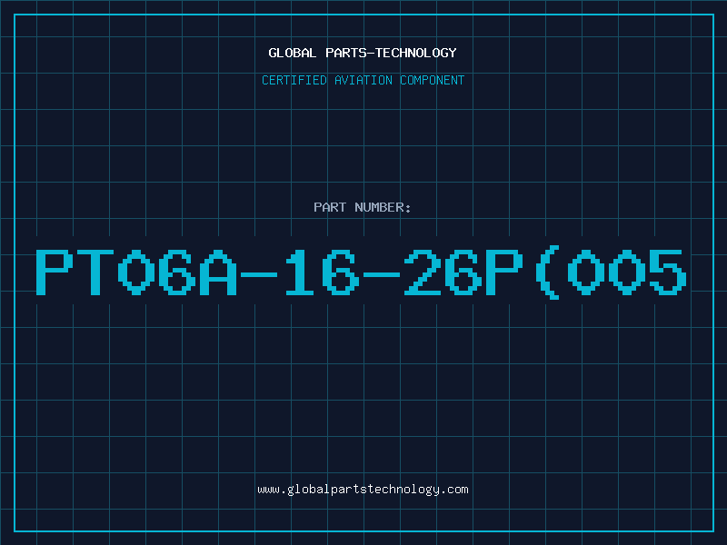 Aviation Part PT06A-16-26P(005