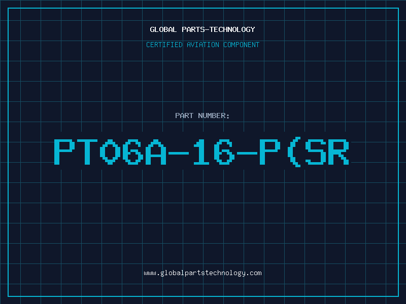 Aviation Part PT06A-16-P(SR