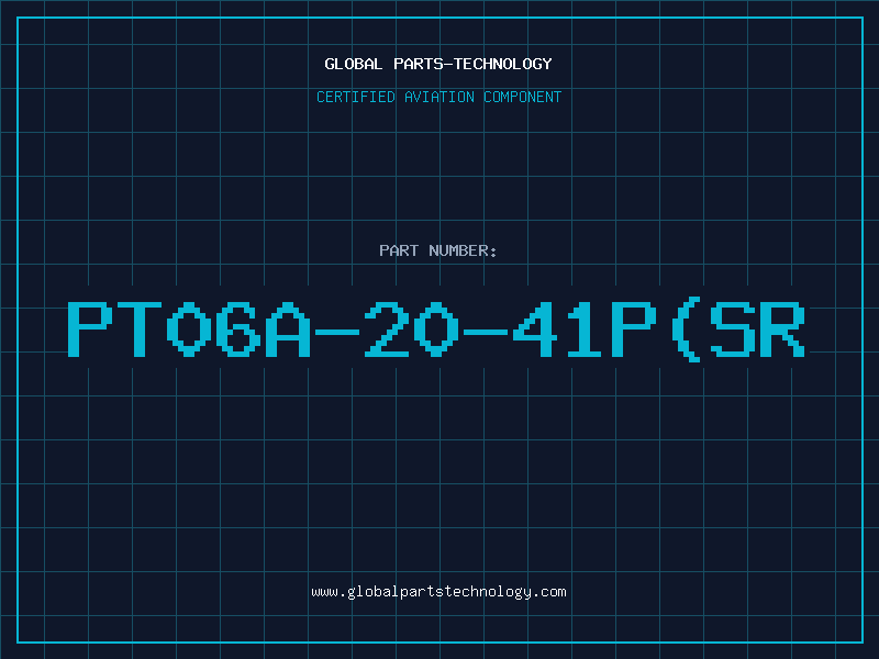Aviation Part PT06A-20-41P(SR