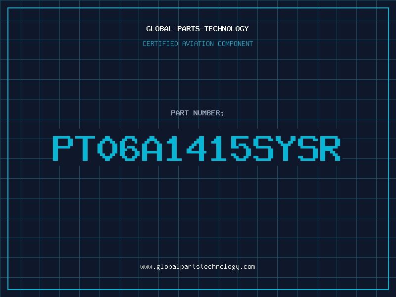 Aviation Part PT06A1415SYSR