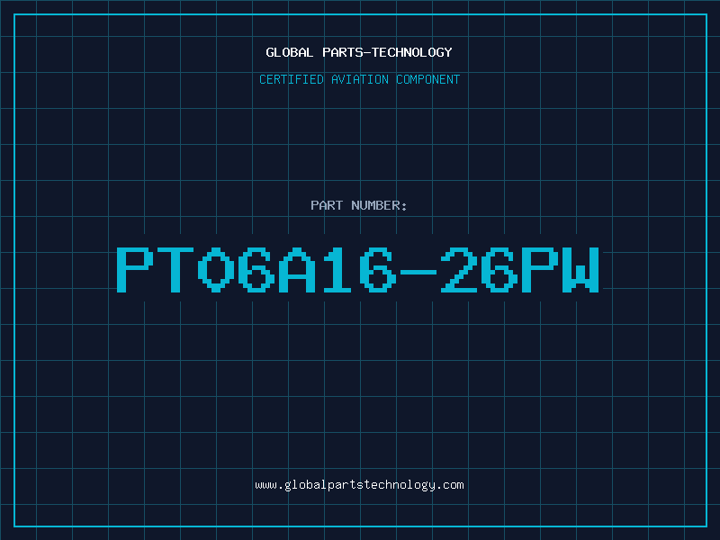 Aviation Part PT06A16-26PW