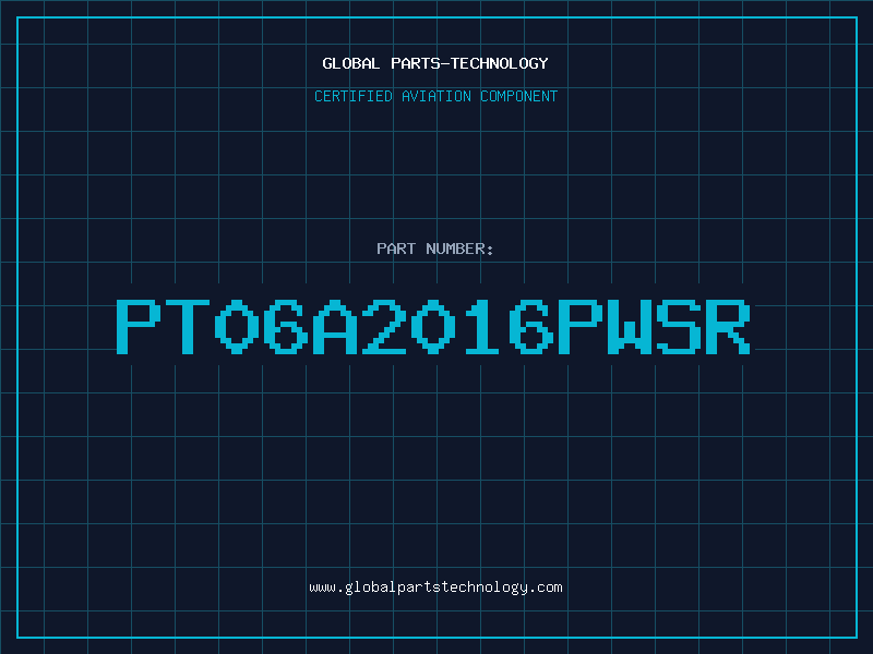 Aviation Part PT06A2016PWSR