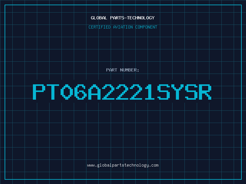 Aviation Part PT06A2221SYSR