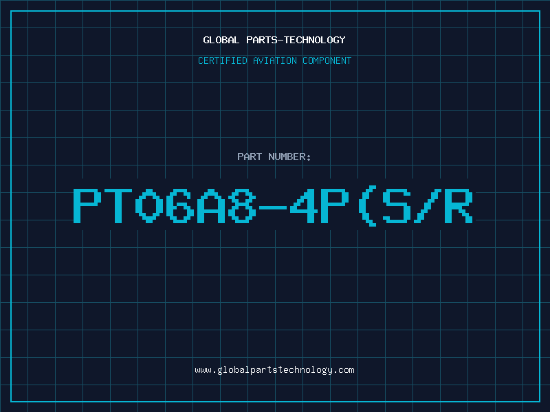 Aviation Part PT06A8-4P(S/R