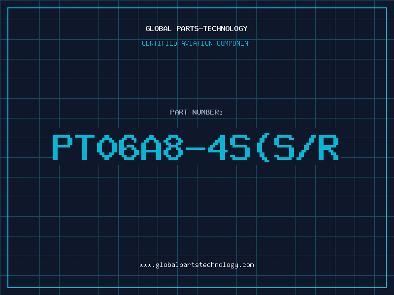 Aviation Part PT06A8-4S(S/R