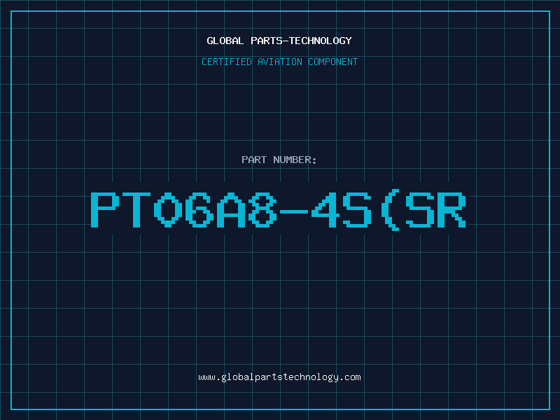 Aviation Part PT06A8-4S(SR