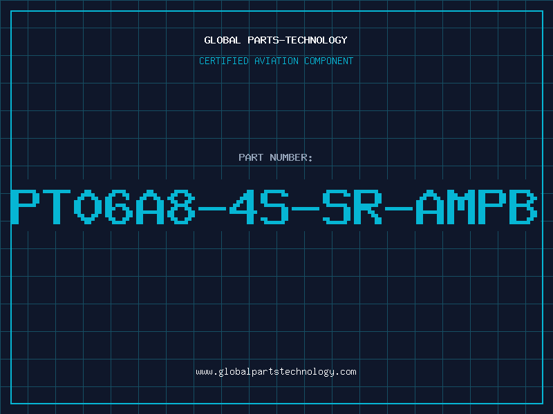 Aviation Part PT06A8-4S-SR-AMPB